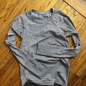 Lululemon | Striped Long Sleeve Shirt